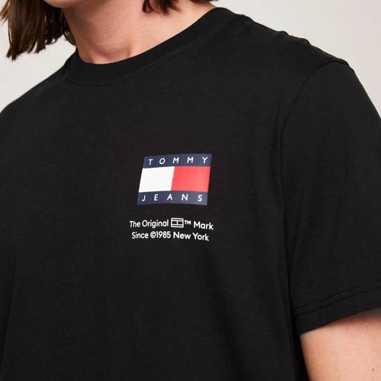 Tommy Hilfiger Ανδρική κοντομάνικη μπλούζα Slim Essential Flag Tee